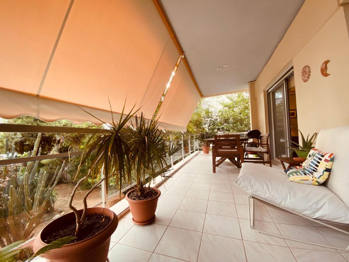 Athens Riviera Garden Views Apartment #Unoblu Εξωτερικό φωτογραφία