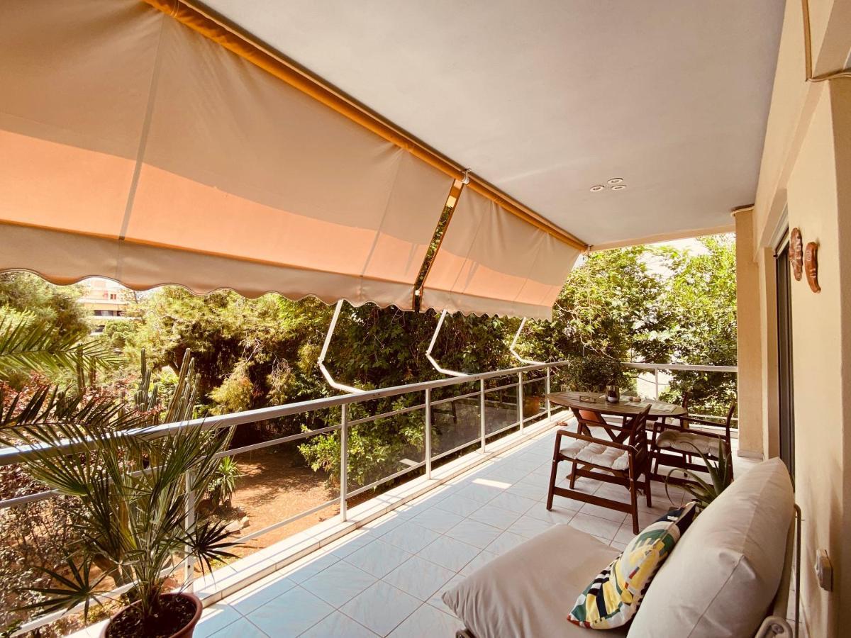 Athens Riviera Garden Views Apartment #Unoblu Εξωτερικό φωτογραφία